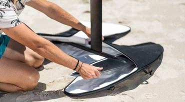 CORE Single Boardbags | Surf Detail Shot