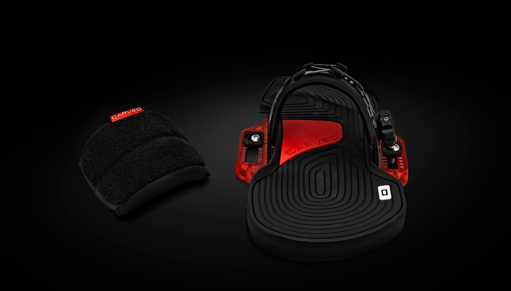 CARVED Kiteboarding Ultra Pads + Straps