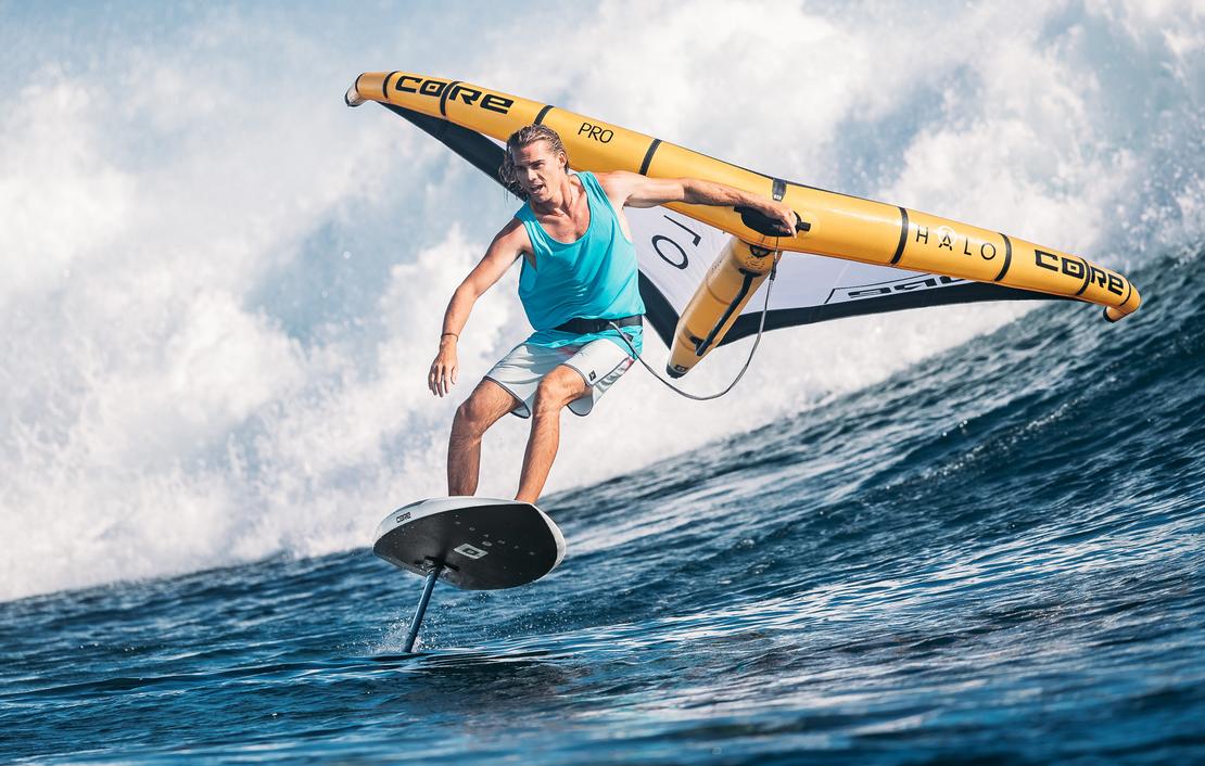 CORE Roamer S - Willow is Surfing a Wave 