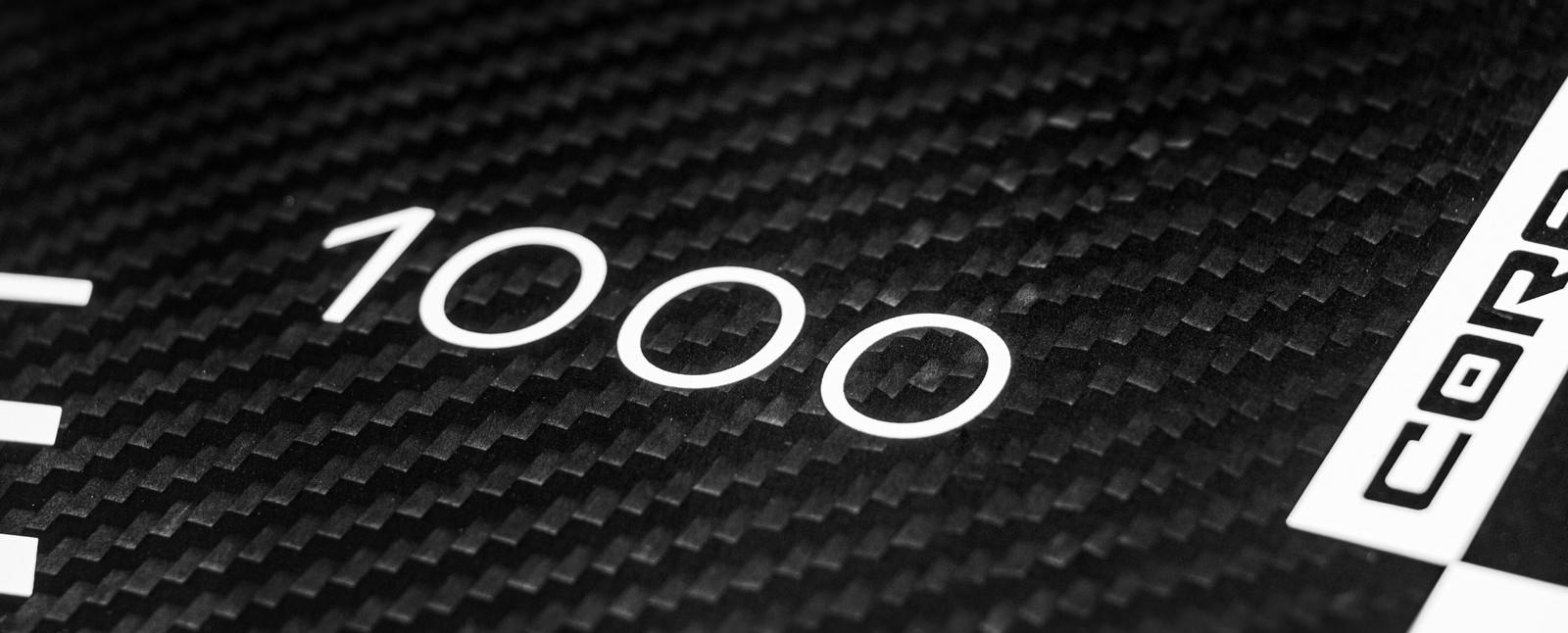 Stress optimized carbon layup over a PU core | SLC Hydrofoil Wing - CORE Kiteboarding