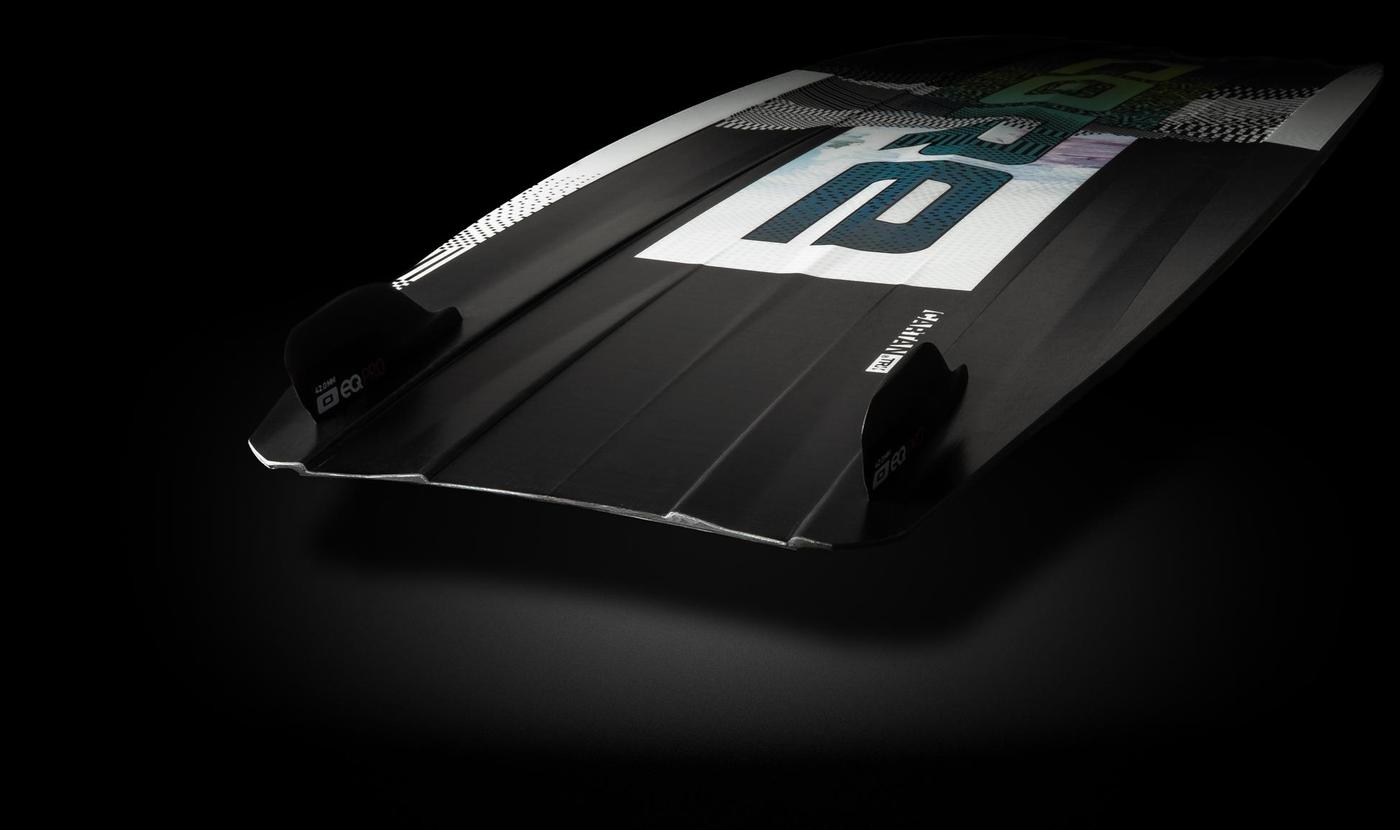 RAIL CHANNELS & ANGLED FINS  Choice 5 Kite Board