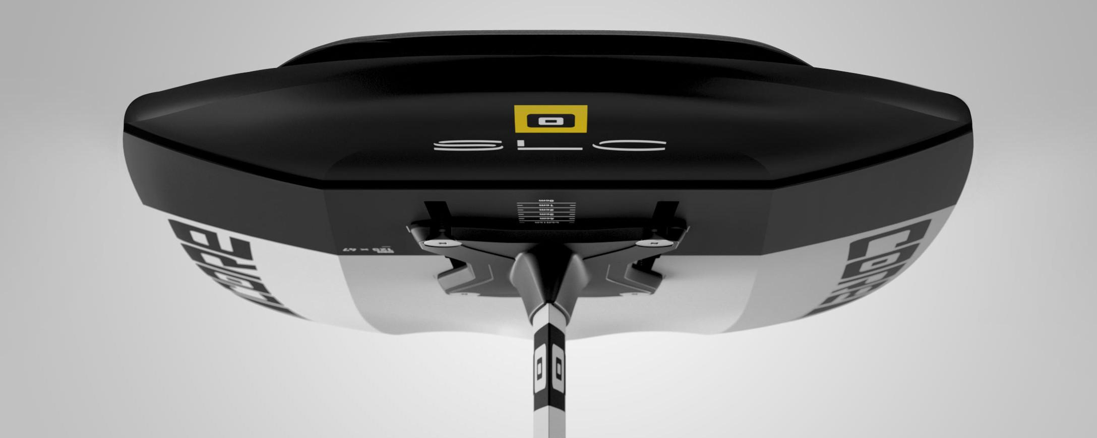 SLC Hydrofoil Board Tail, Mastbase + Mast - CORE Kiteboarding