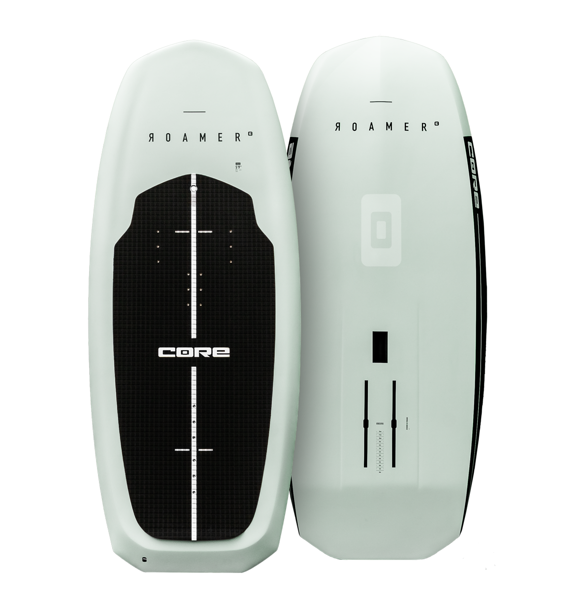 CORE Roamer Foil Board Bottom Front view